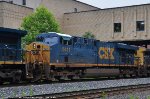 CSX 5411 in a July 2015 shot in Akron Ohio.